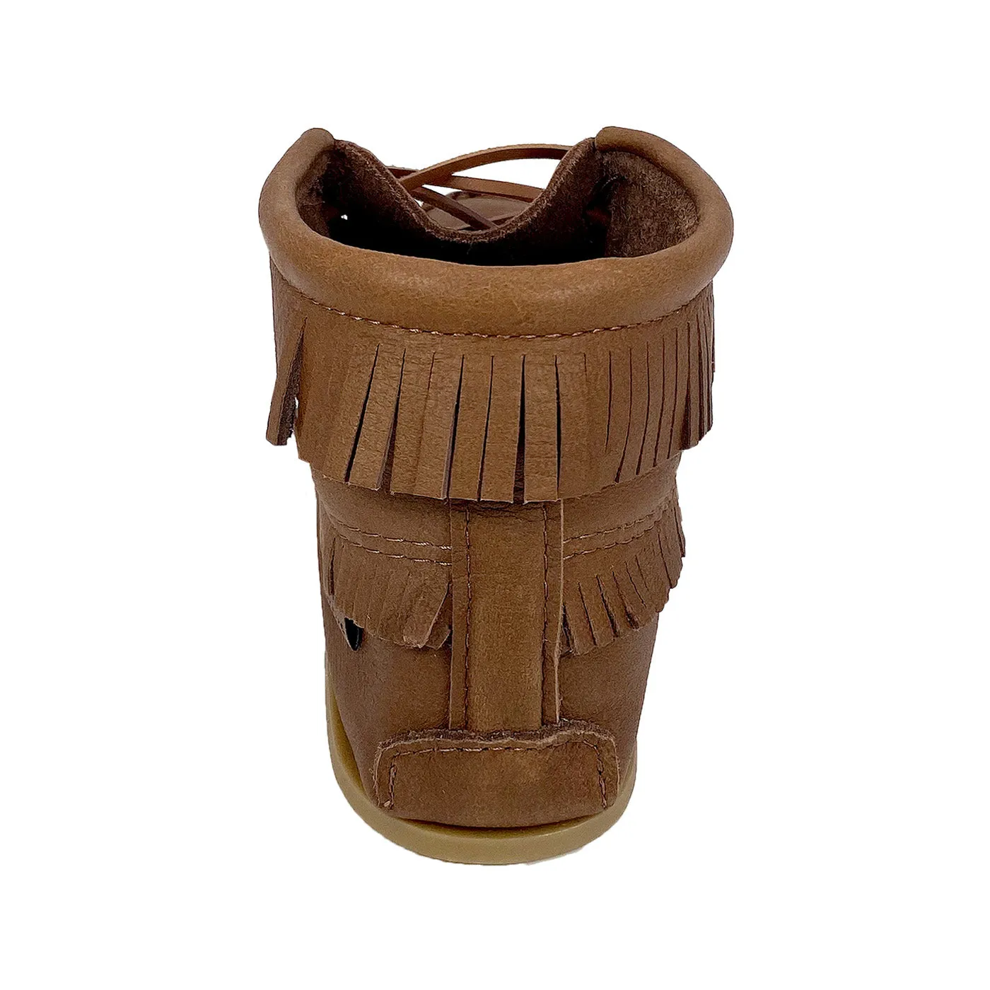 Women's Apache Leather Moccasin Boots