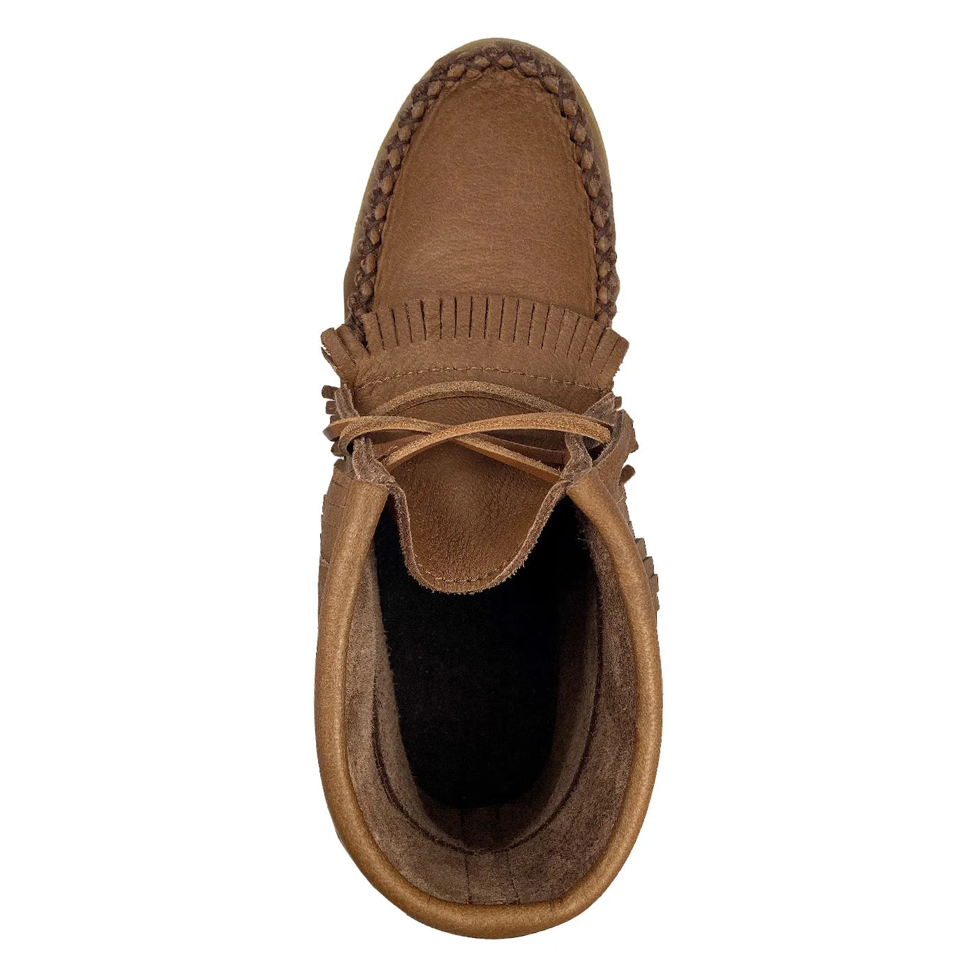 Women's Apache Leather Moccasin Boots