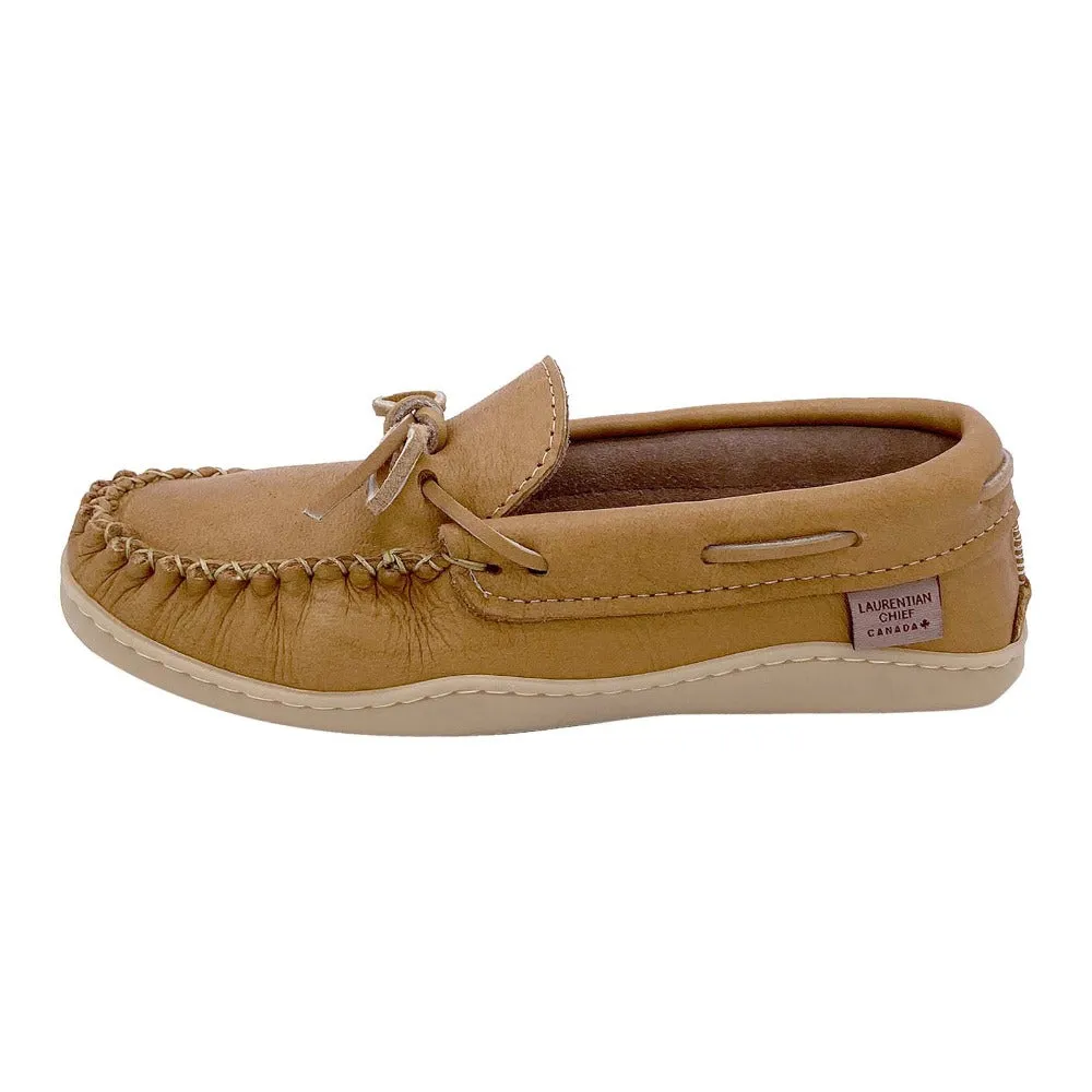 Women's Earthing Moose Hide Leather Moccasin Shoes