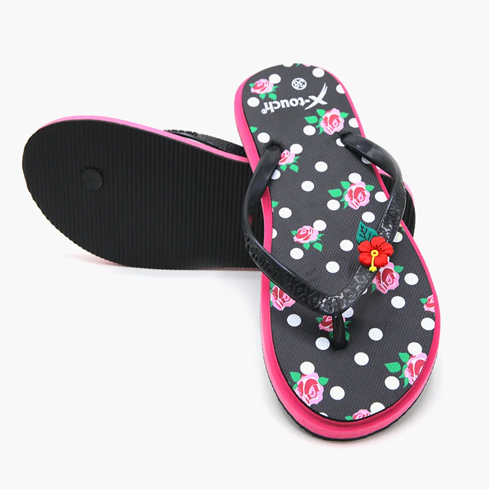 Women's Flip Flop Slipper - Black