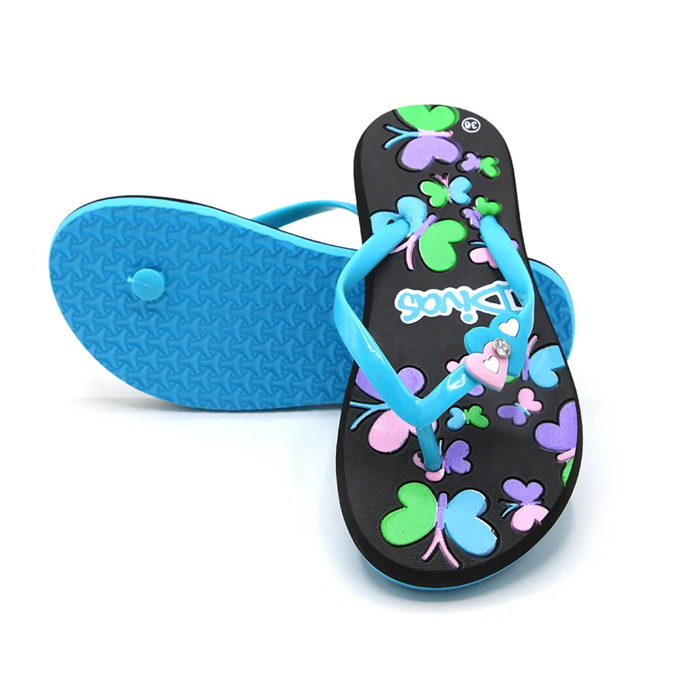 Women's Flip Flop Slipper - Cyan