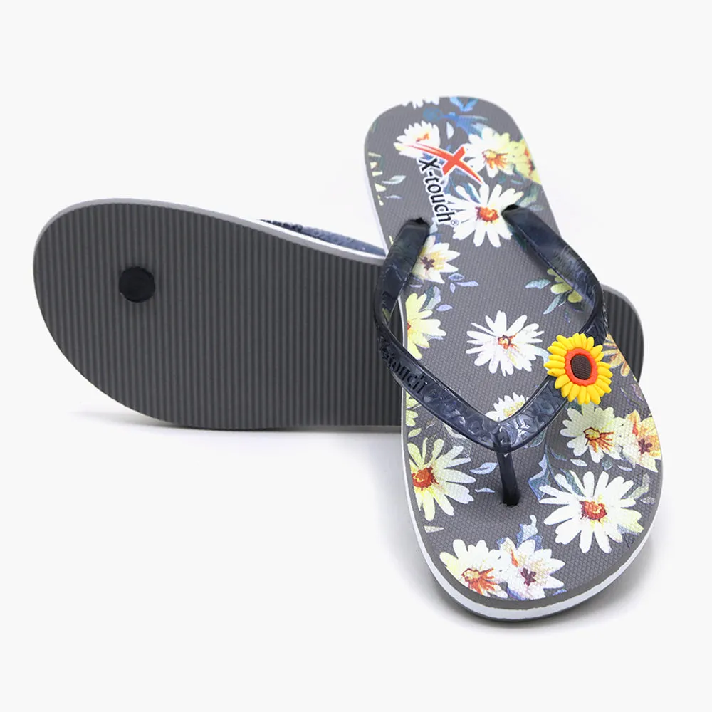 Women's Flip Flop Slipper - Grey