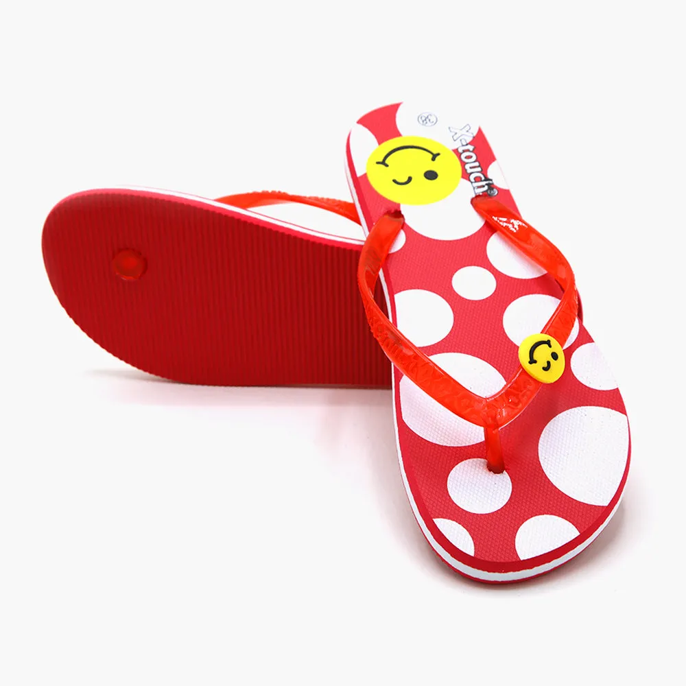 Women's Flip Flop Slipper - Red