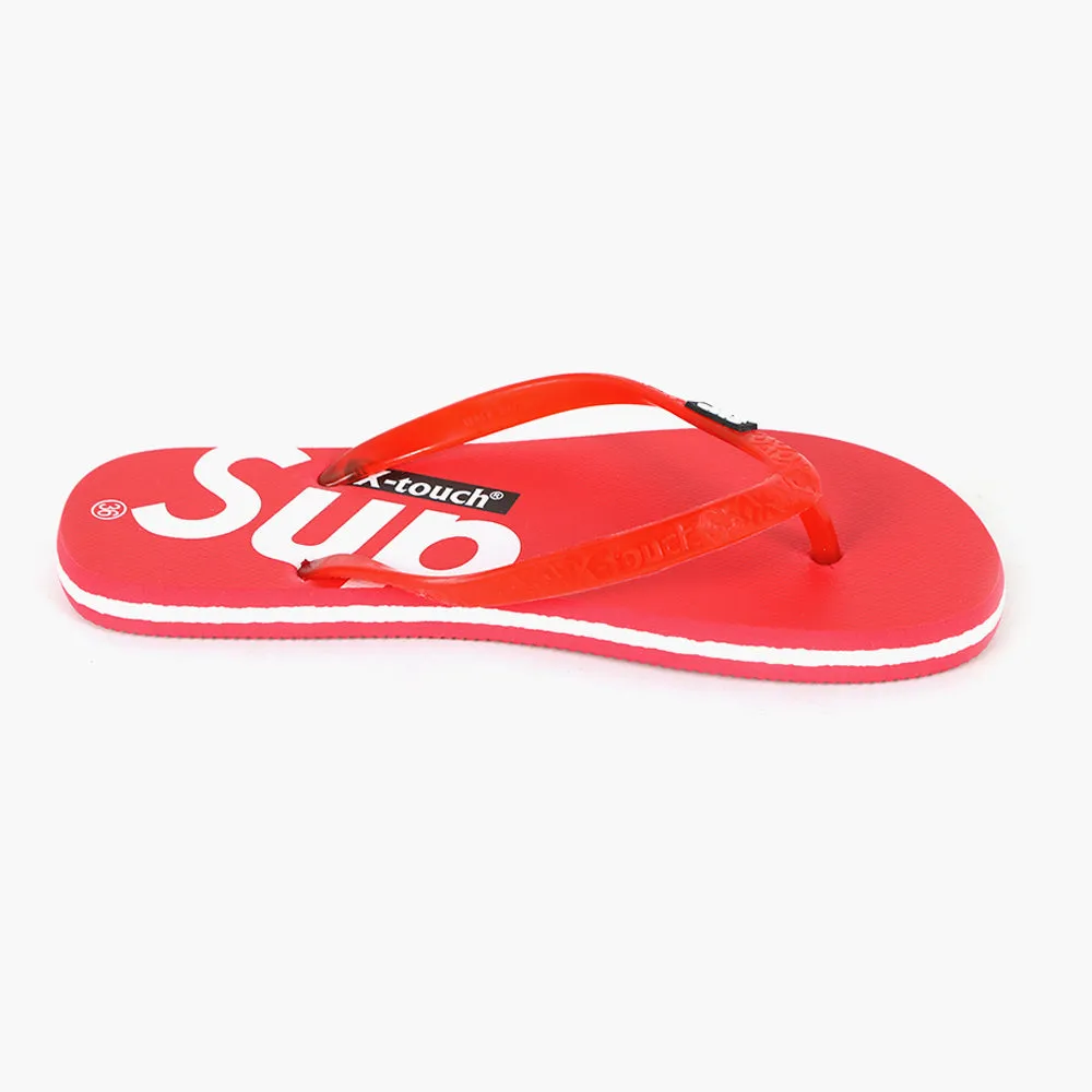 Women's Flip Flop Slipper - Red