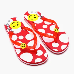 Women's Flip Flop Slipper - Red