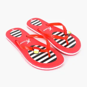Women's Flip Flop Slipper - Red