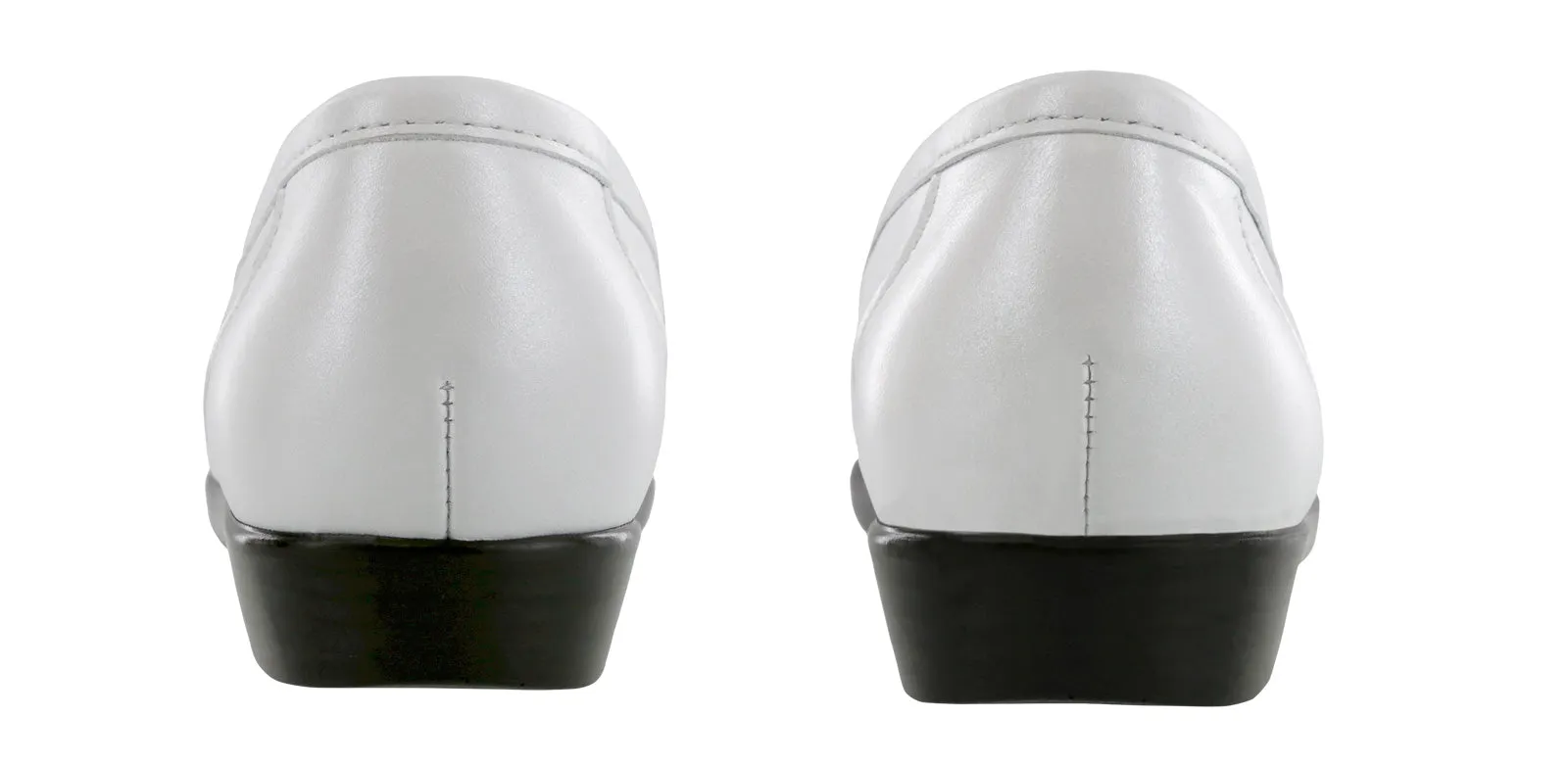 Women's Metro Slip On Loafer in Pearl White