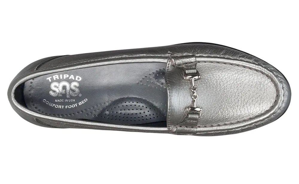 Women's Metro Slip On Loafer in Pewter