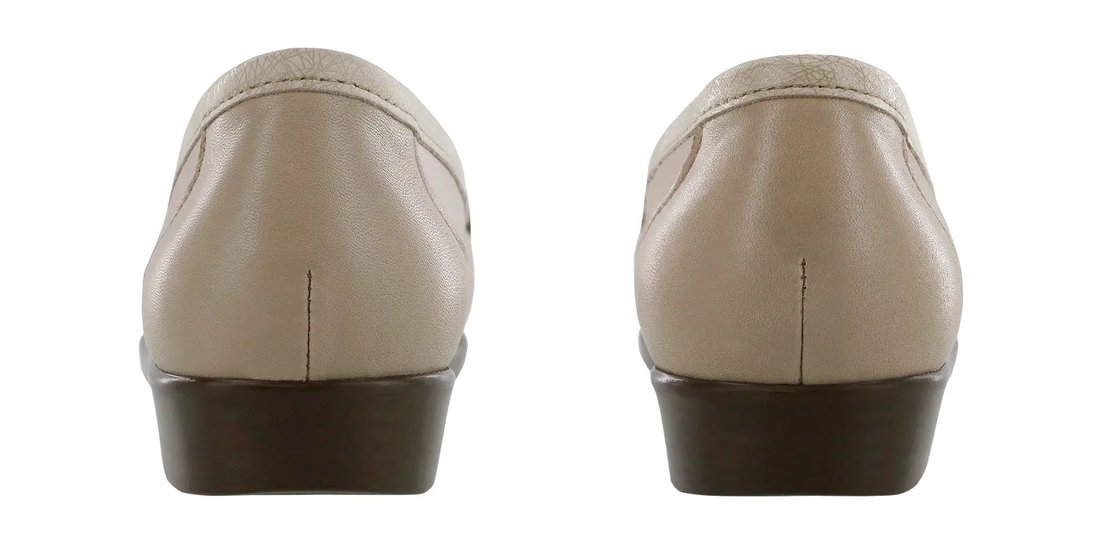 Women's Metro Slip On Loafer in Taupe / Linen Web