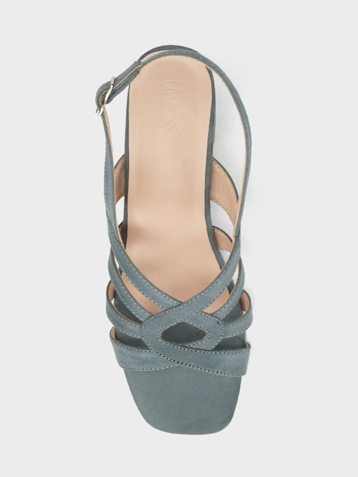 Womens "ARIEL" Comfy Block Heel Sandals