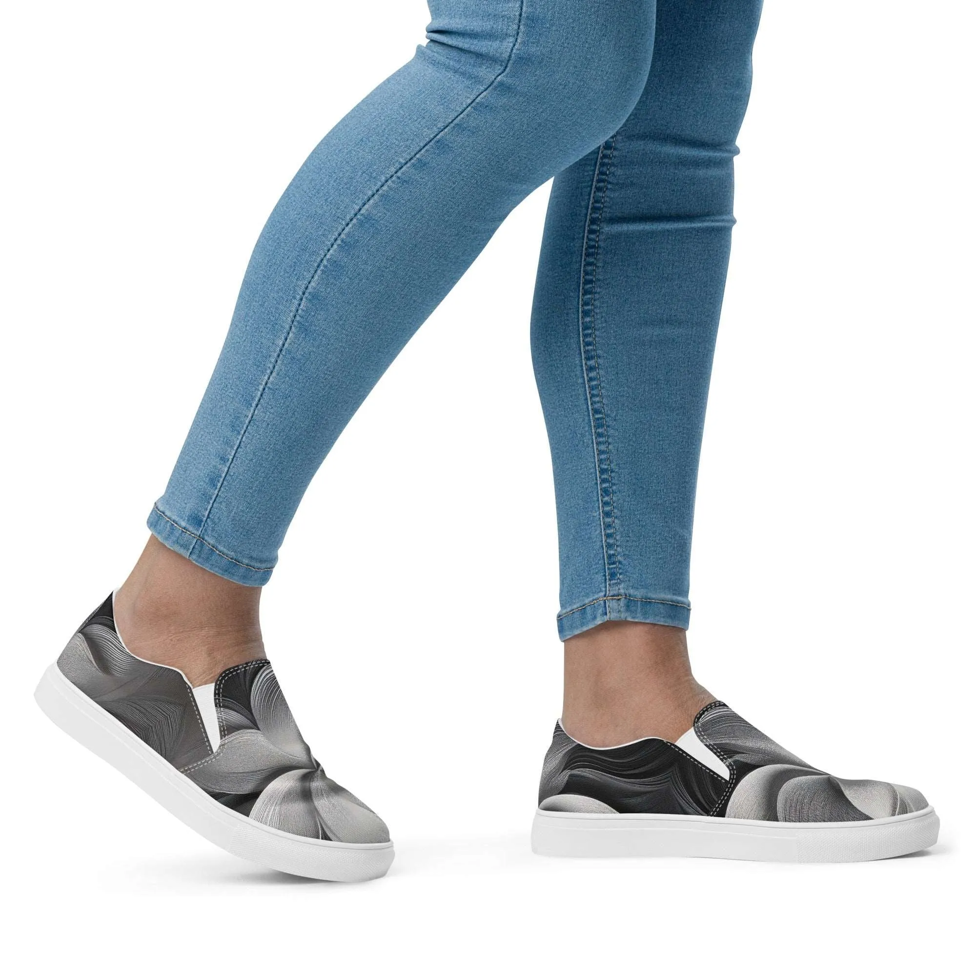 Women’s Slip-on Canvas Stamp