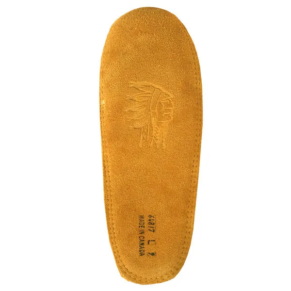 Women's Suede Fringed Beaded Moccasins