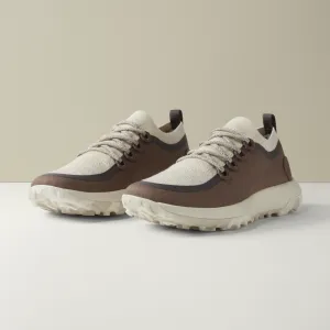 Women's Trail Runners - Hazy Cocoa/Dark Cocoa (Stony Cream Sole)